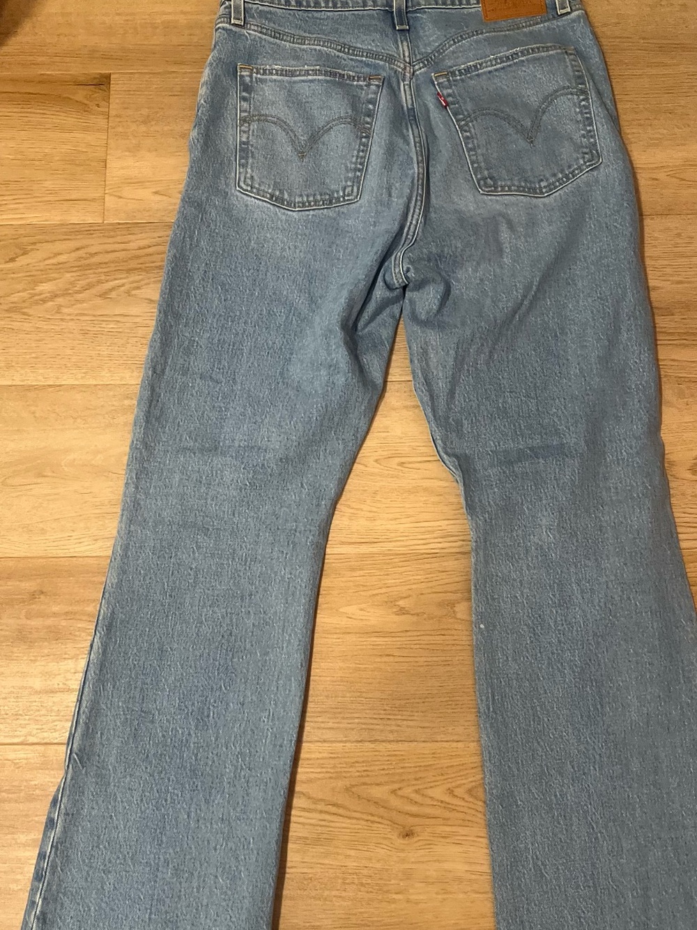 Levi's Women's Ribcage Light Blue Bootcut Jeans - Picture 3 of 3